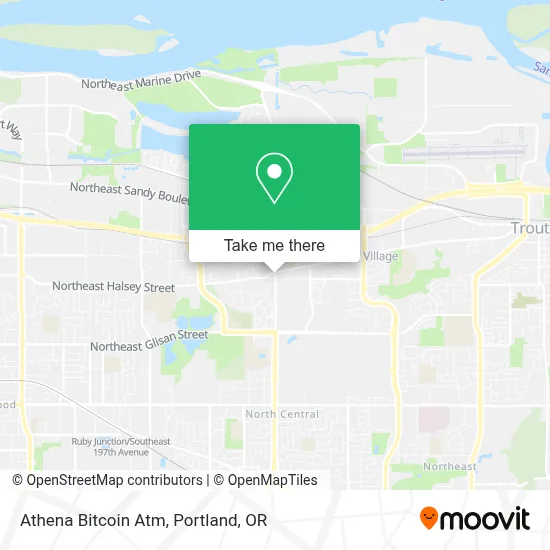 Athena Bitcoin Atm map