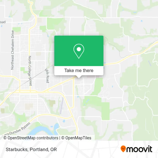 Starbucks map