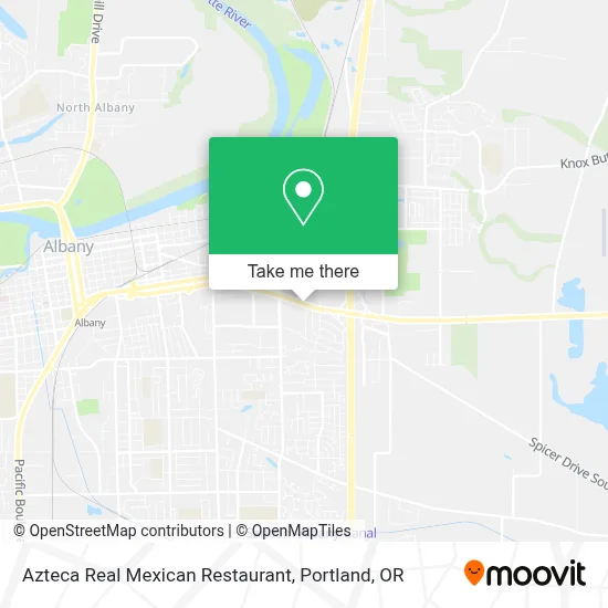 Azteca Real Mexican Restaurant map