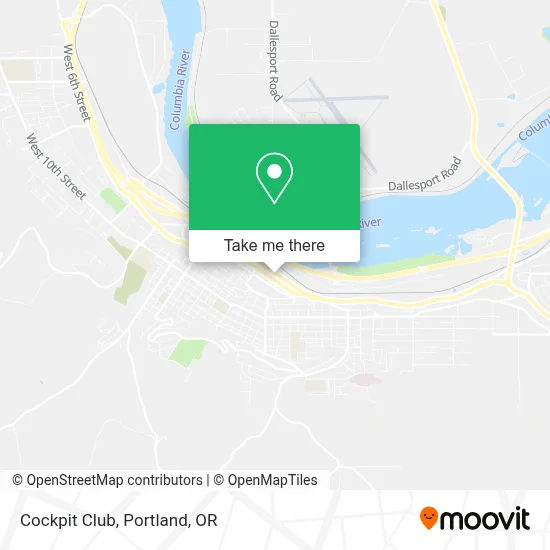 Cockpit Club map