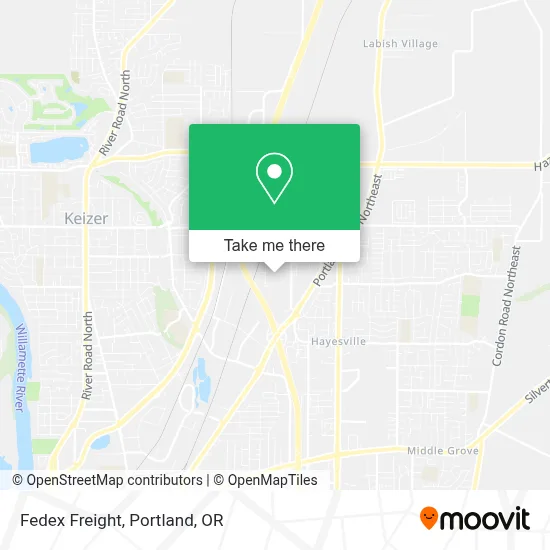 Fedex Freight map
