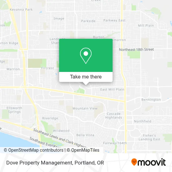 Dove Property Management map