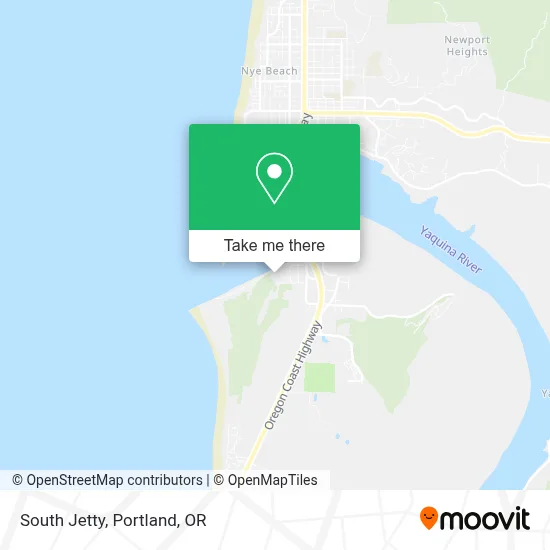 South Jetty map