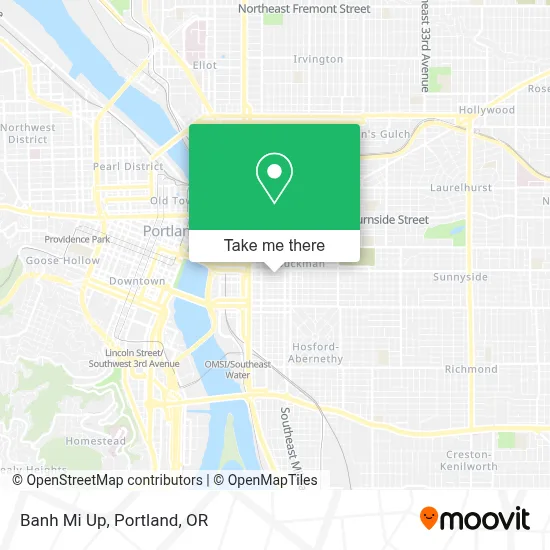 Banh Mi Up map