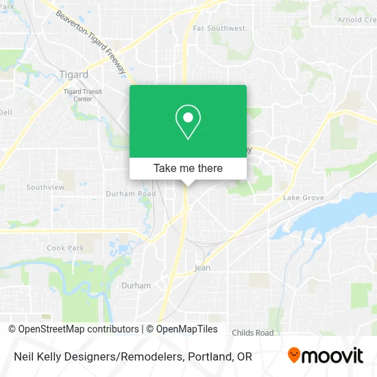 Neil Kelly Designers / Remodelers map