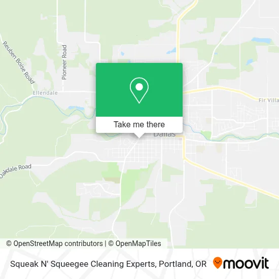 Squeak N' Squeegee Cleaning Experts map