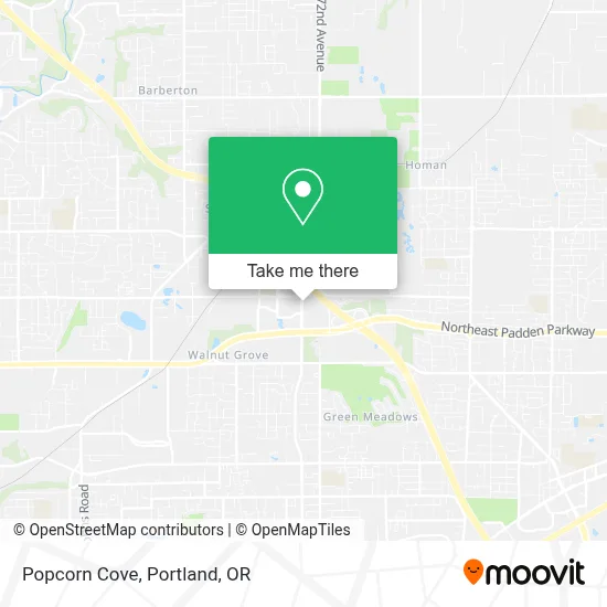 Popcorn Cove map