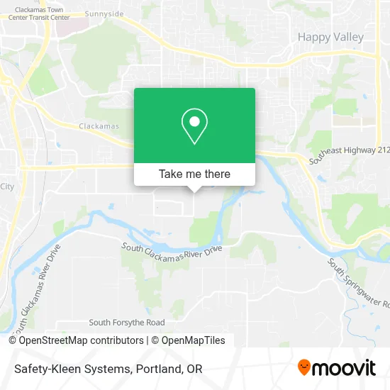 Safety-Kleen Systems map