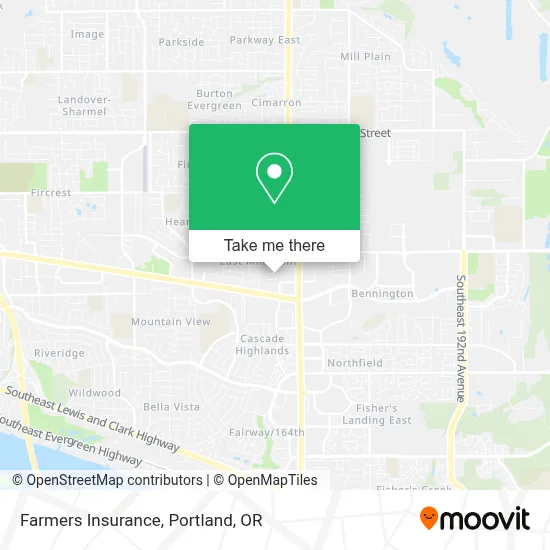 Farmers Insurance map