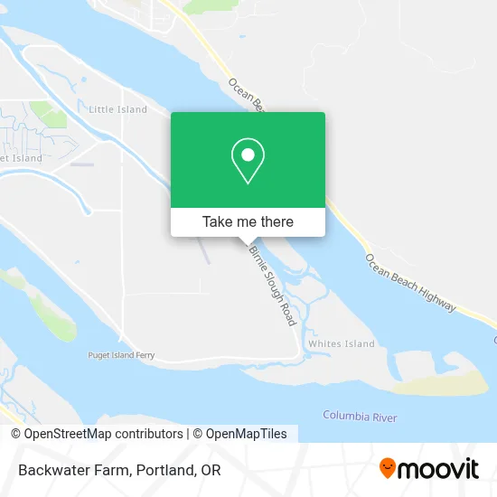 Backwater Farm map