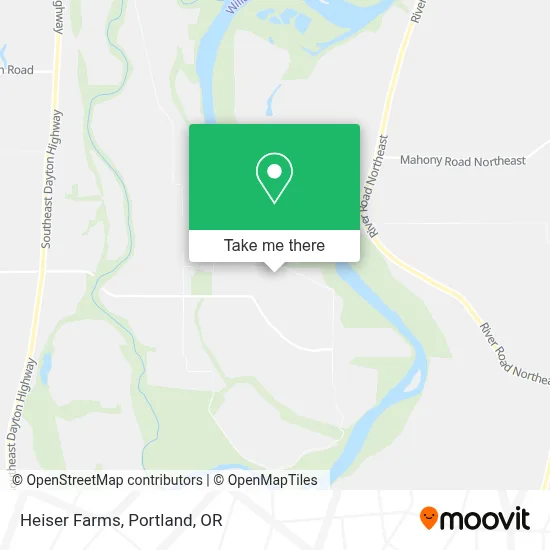 Heiser Farms map