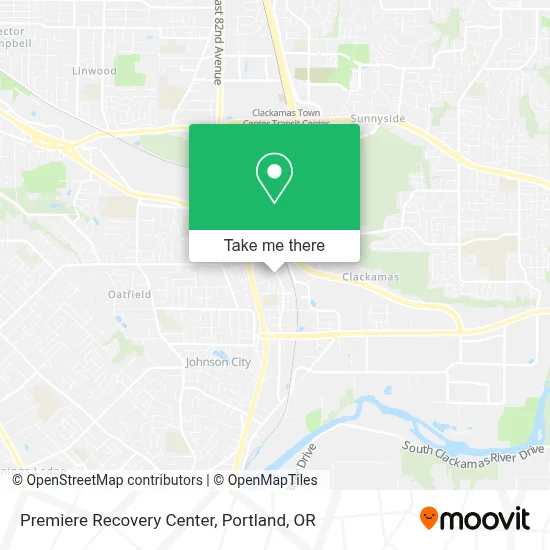 Premiere Recovery Center map