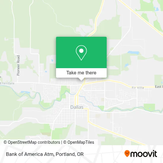 Bank of America Atm map