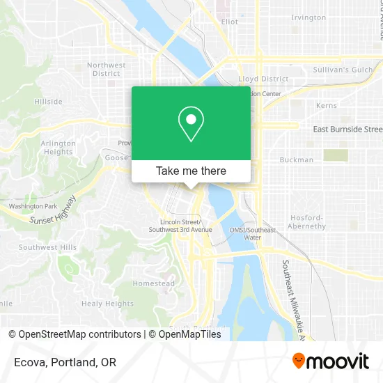 Ecova map