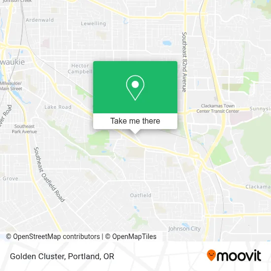 Golden Cluster map