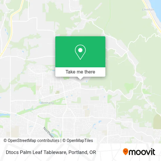 Dtocs Palm Leaf Tableware map