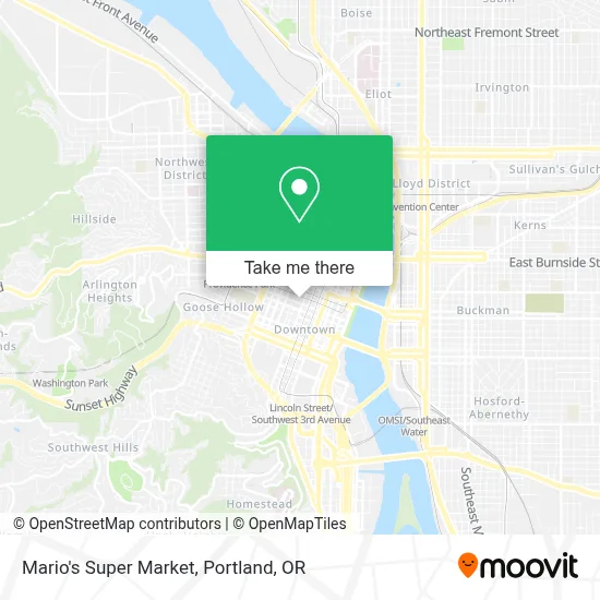 Mario's Super Market map