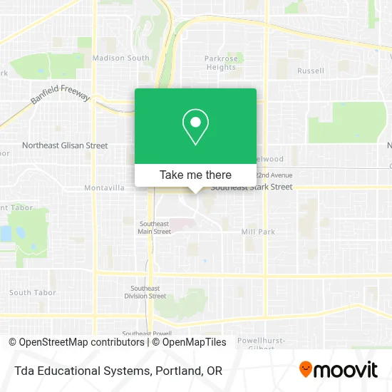 Tda Educational Systems map