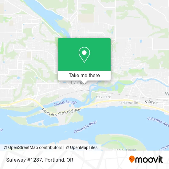 Safeway #1287 map