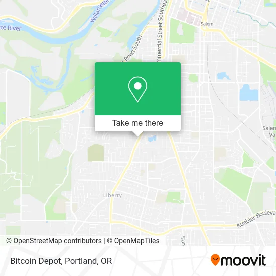 Bitcoin Depot map