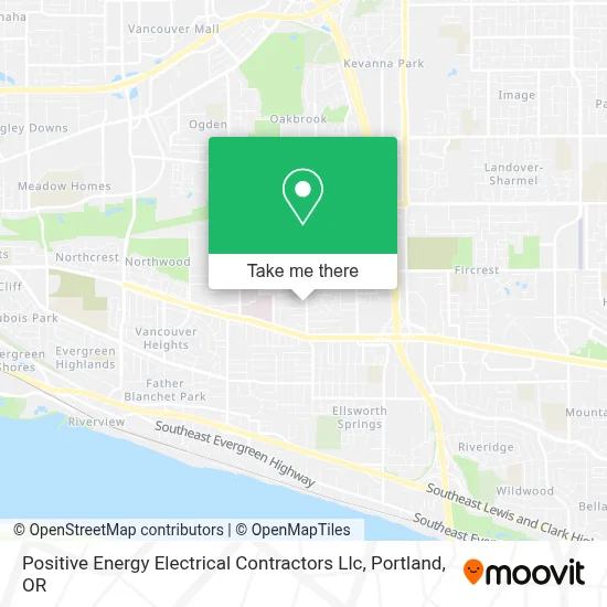 Positive Energy Electrical Contractors Llc map
