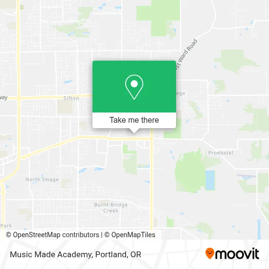 Music Made Academy map