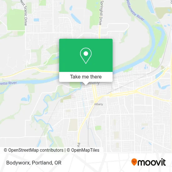 Bodyworx map
