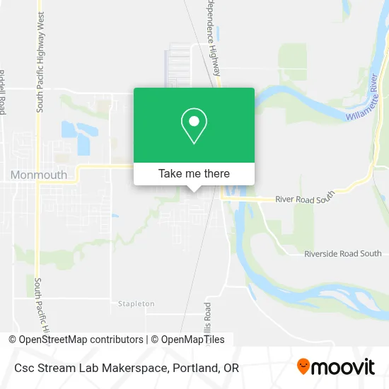 Csc Stream Lab Makerspace map