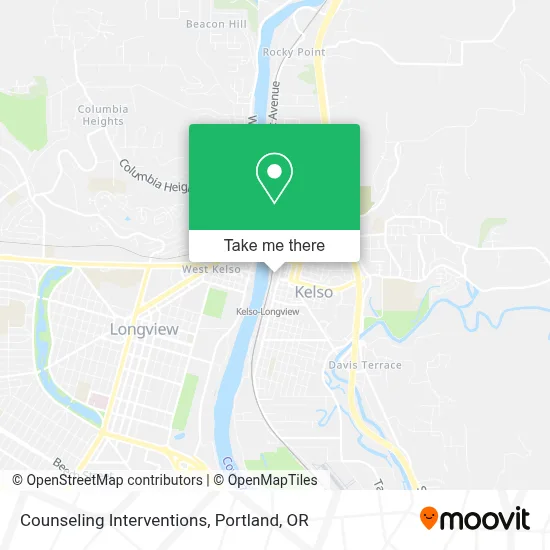 Counseling Interventions map