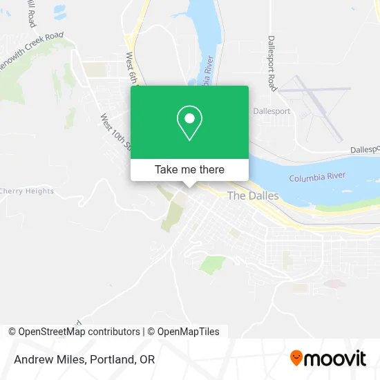 Andrew Miles map