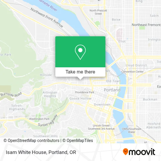 Isam White House map