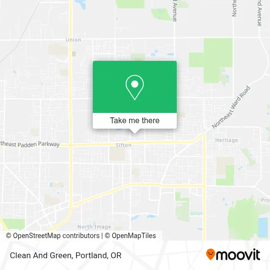 Clean And Green map