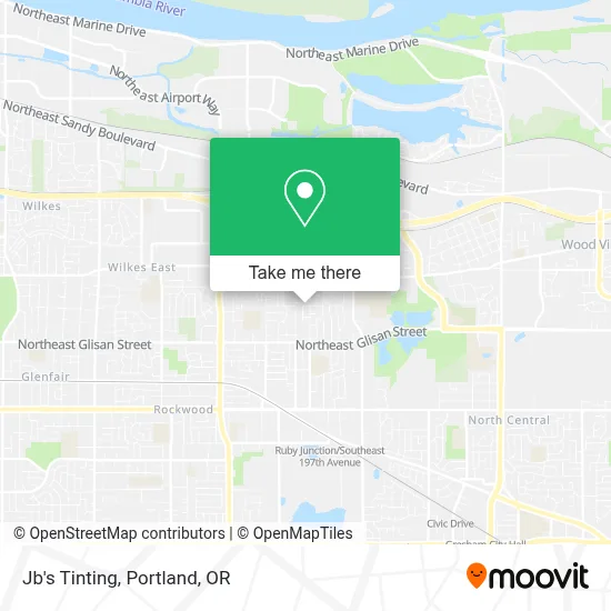 Jb's Tinting map