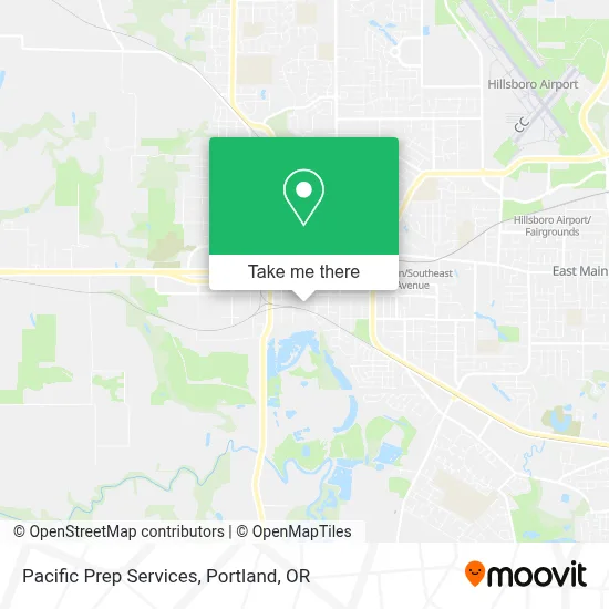 Pacific Prep Services map