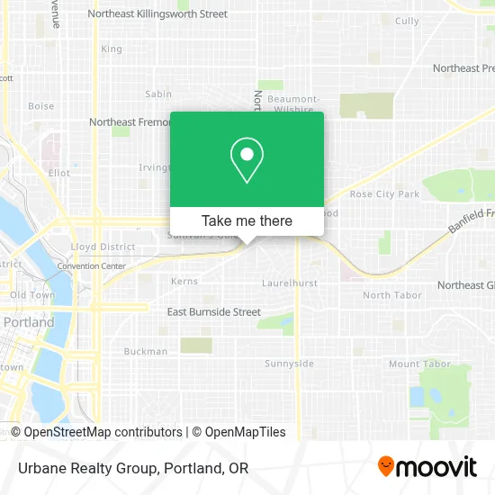 Urbane Realty Group map
