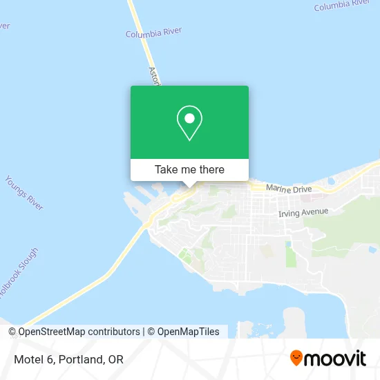 Motel 6 map