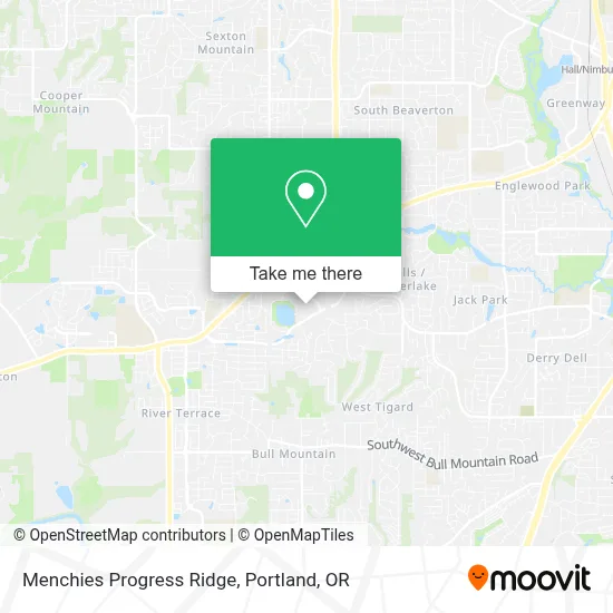 Menchies Progress Ridge map