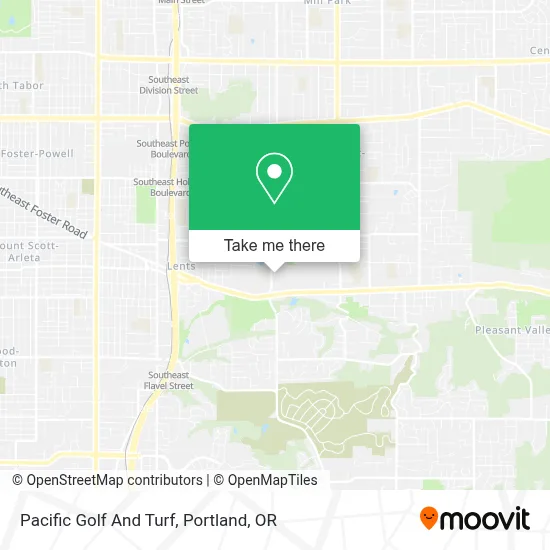 Pacific Golf And Turf map
