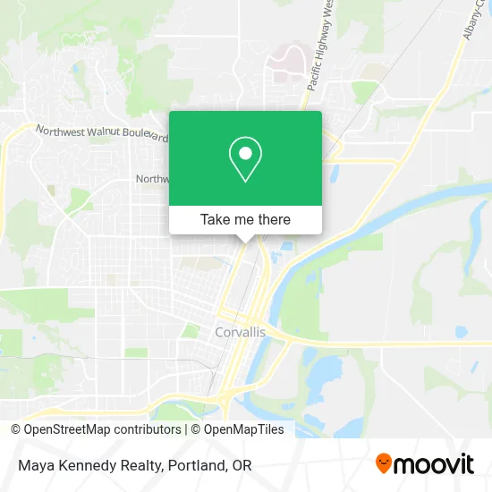 Maya Kennedy Realty map