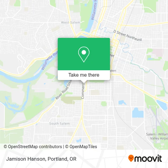 Jamison Hanson map