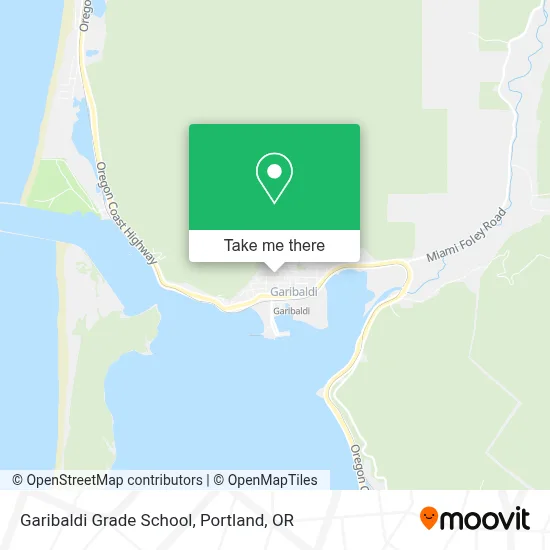 Garibaldi Grade School map