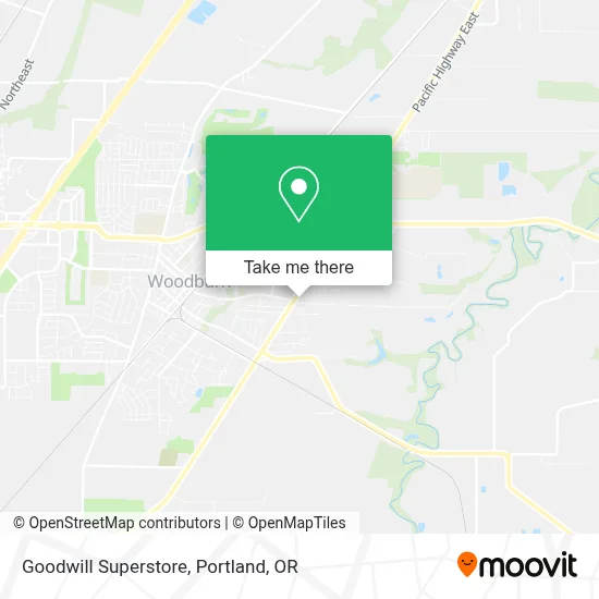 Goodwill Superstore map