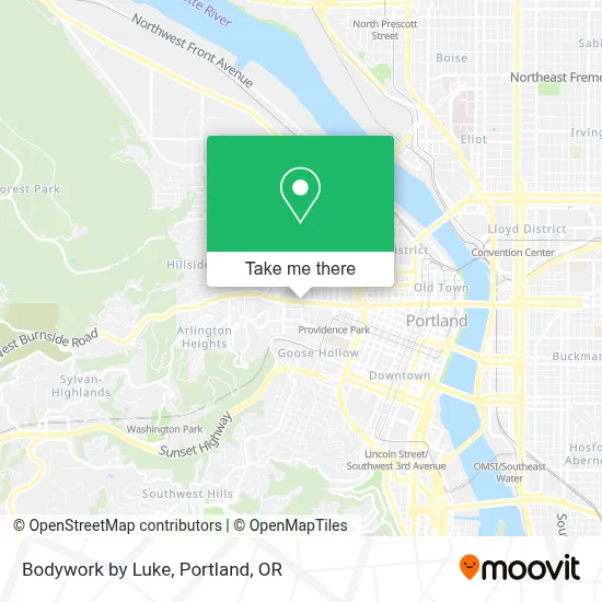 Bodywork by Luke map