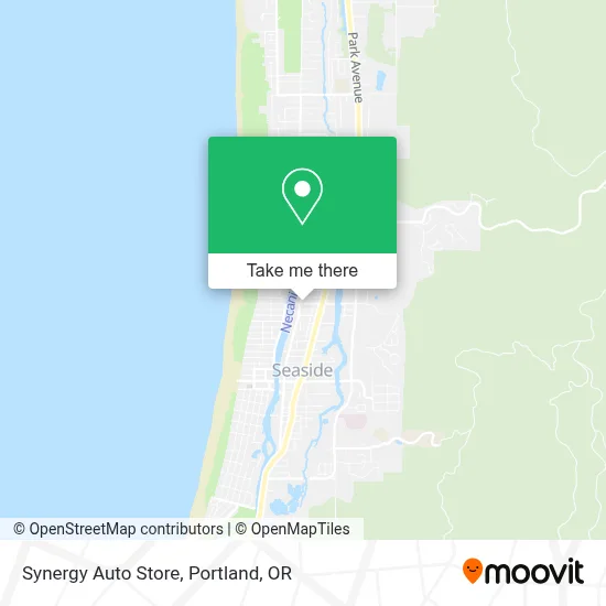 Synergy Auto Store map