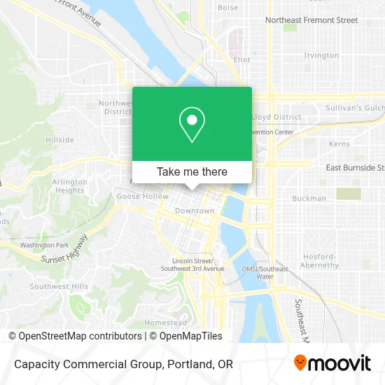 Capacity Commercial Group map