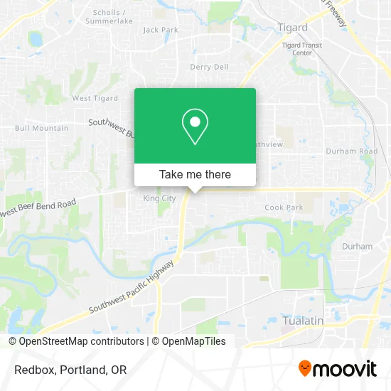 Redbox map