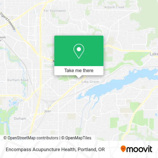 Encompass Acupuncture Health map