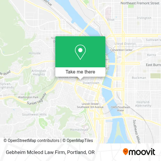 Gebheim Mcleod Law Firm map