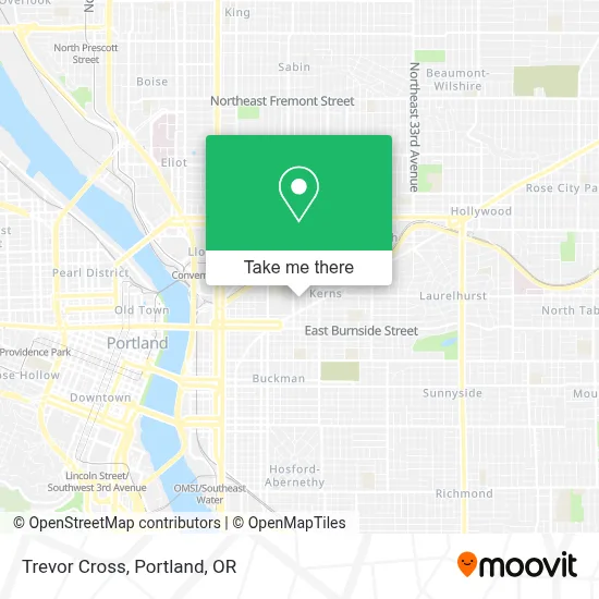 Trevor Cross map