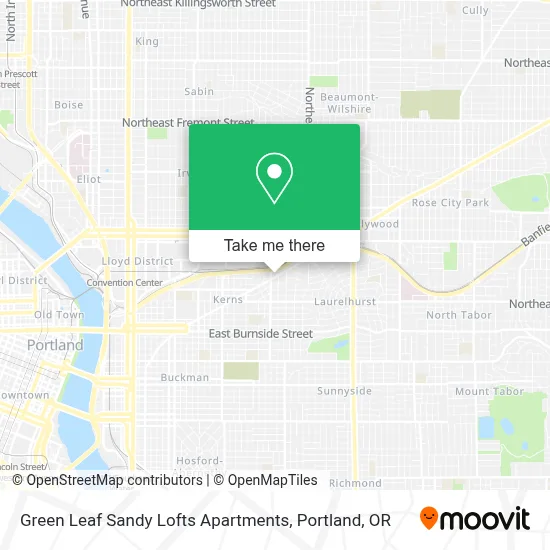 Green Leaf Sandy Lofts Apartments map